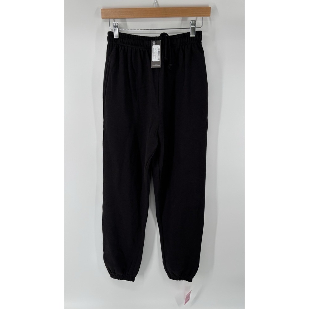 NWT Pretty Little Thing Cuffed High Waist Joggers Sz XS Preppy Comfy Athleisure